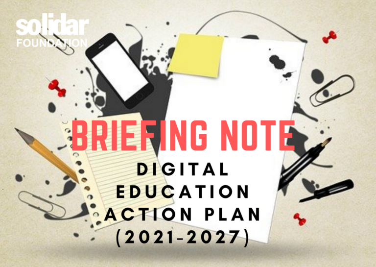 Briefing Note: Updated Digital Education Action Plan (2021-2027) – A question of education and participation or competitiveness?
