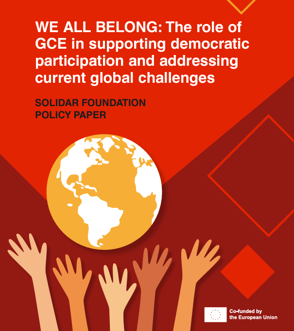 Policy Paper | WE ALL BELONG: The role of GCE in supporting democratic participation and addressing current global challenges
