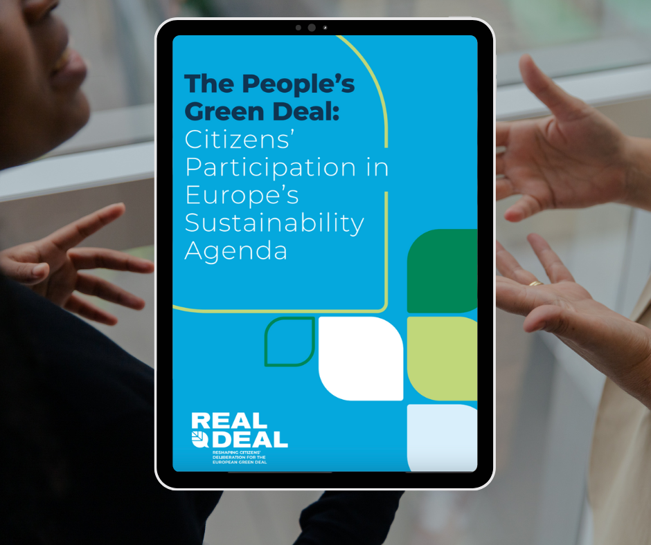 The People’s Green Deal: Citizens’ Participation in Europe’s Sustainability Agenda