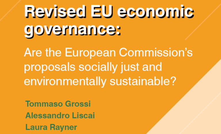 A socially just and environmentally sustainable EU economic governance? – An experts’ paper