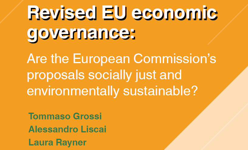 A socially just and environmentally sustainable EU economic governance ...