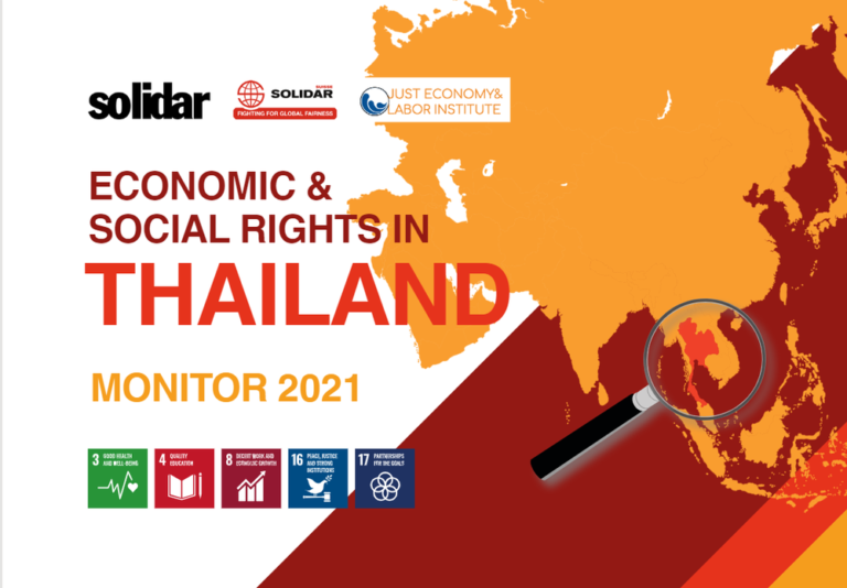 ECONOMIC & SOCIAL RIGHTS REPORT – THAILAND