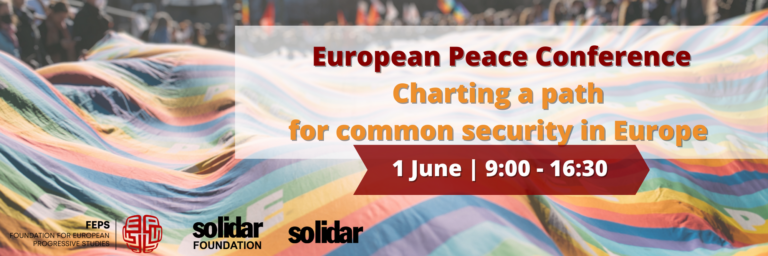 European Peace Conference “Charting a path for common security in Europe” | Event Report