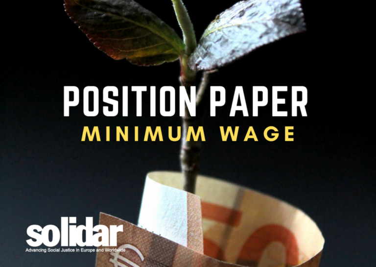 Position Paper on EU Minimum Wage