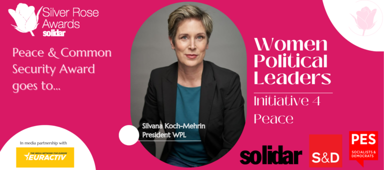 Silver Rose Peace and Common Security Award goes to… Women Political Leaders Initiative 4 Peace