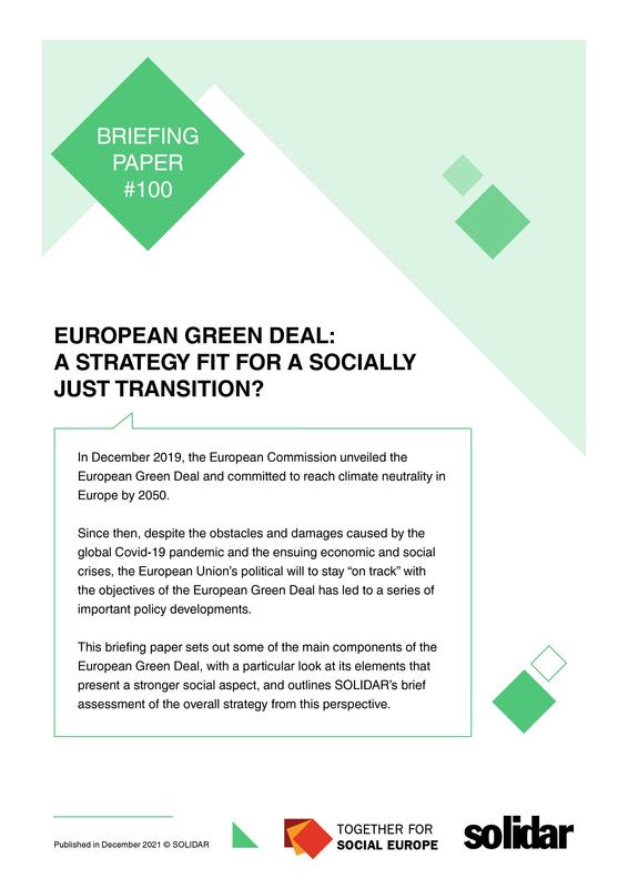 Briefing Paper 100 – European Green Deal