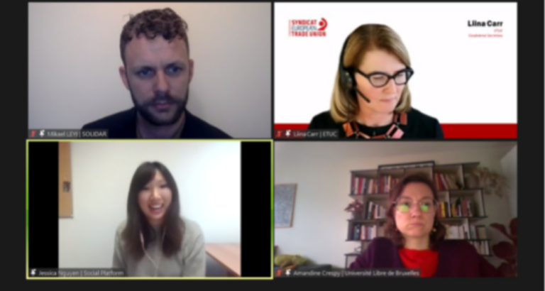 European Roundtable on Unpaid Labour in the Platform Economy