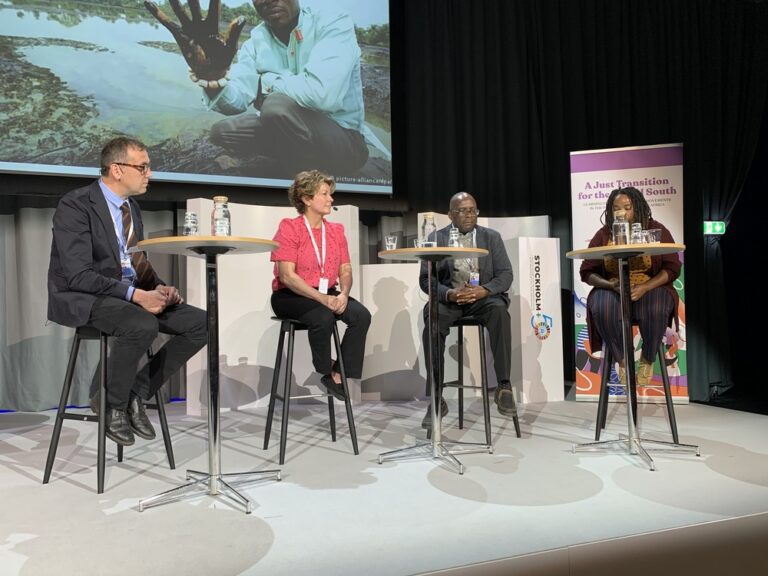 Just Transition takes center stage at “Stockholm+50” UN Environmental Conference