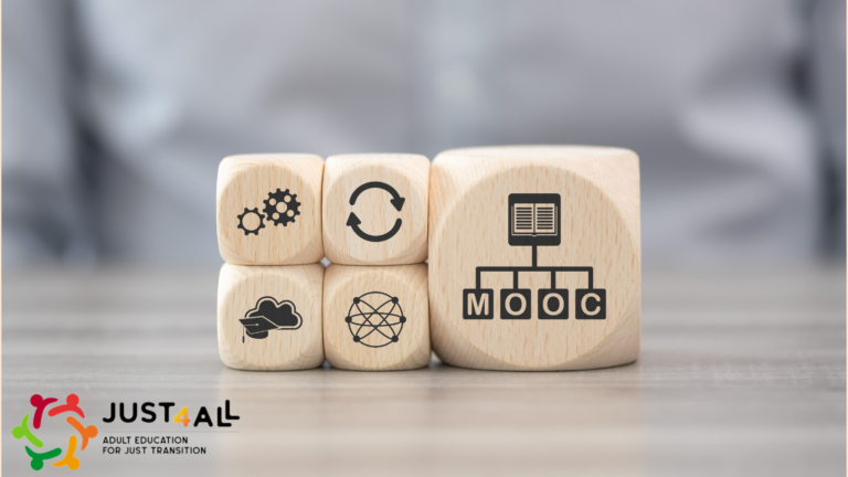 Just4ALL to develop MOOC to Learn about and Act for a Just Transition