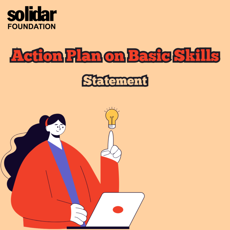 SOLIDAR Foundation Statement on the Action Plan on Basic Skills
