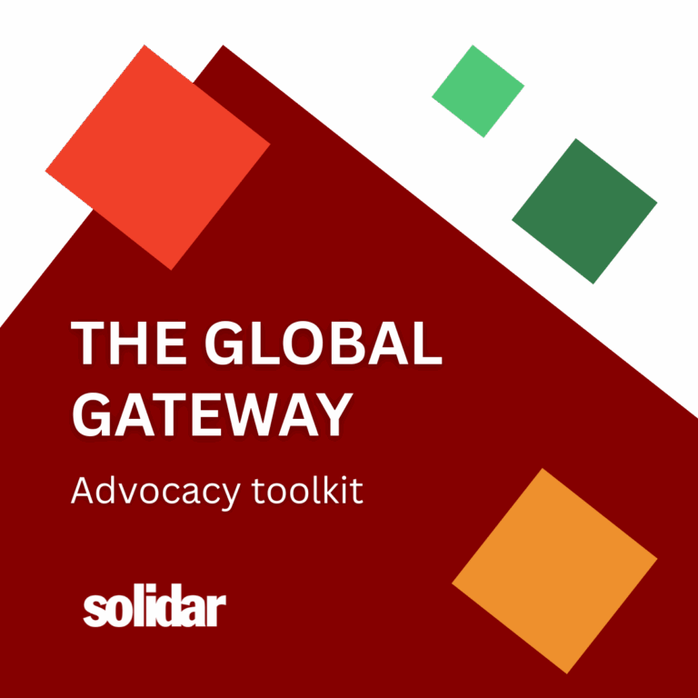 Global Gateway advocacy toolkit: Pushing for transparency, accountability and a just transition