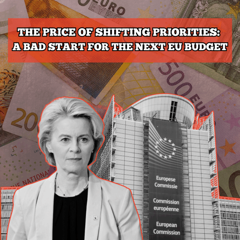 The Price of shifting priorities: A bad start for the next EU budget