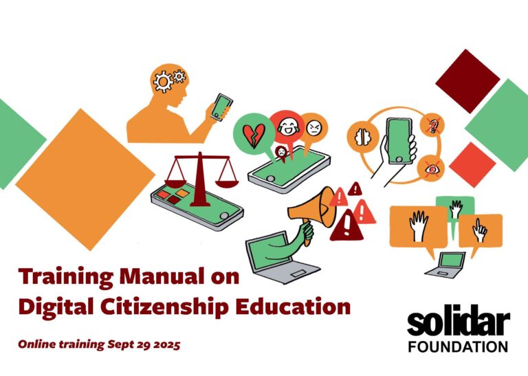 Training manual on digital citizenship education