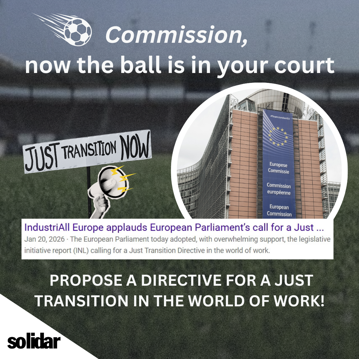 A major milestone: The European Parliament’s resolution on a just transition in the world of work 