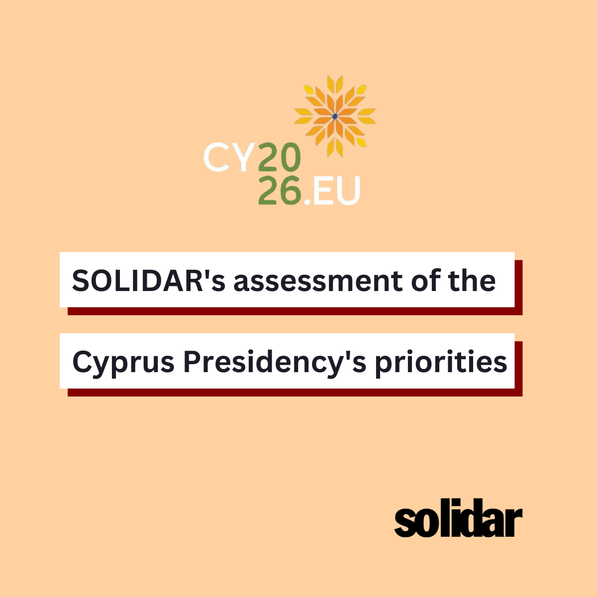 SOLIDAR’s assessment of the Cyprus Presidency’s Priorities