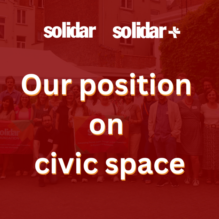 Our Position on Civic Space and Democracy
