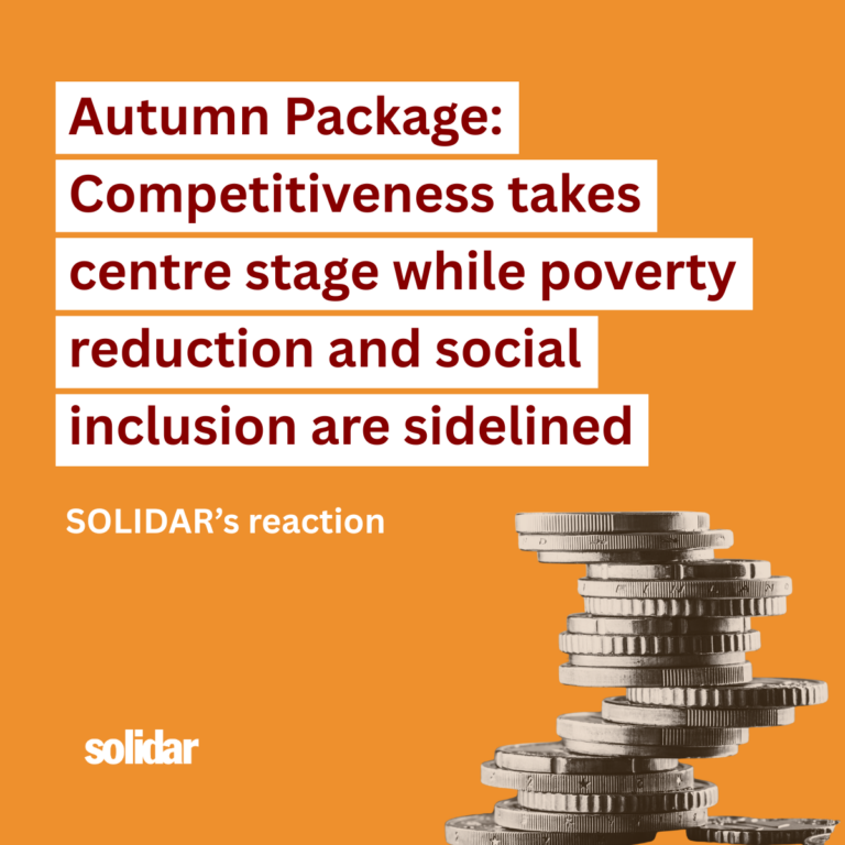 Autumn Package 2026: Competitiveness as a priority while the EU lags behind on poverty reduction and educational inequality 