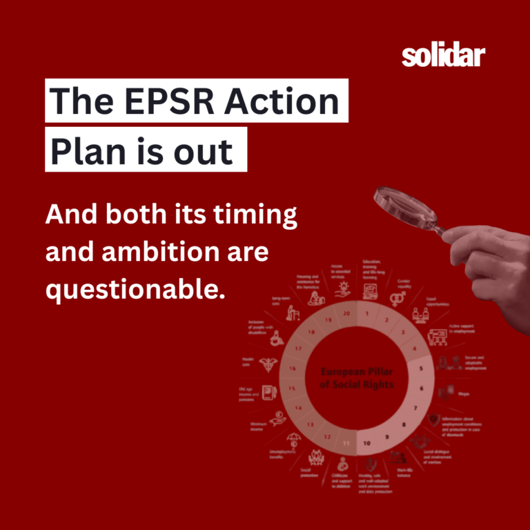 The Commission published the new EPSR Action plan – and both its ambition and timing are questionable